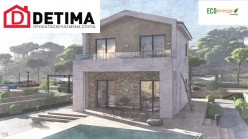 Διώροφη Κατοικία D-100( 2 x 50,12 m²), συνολικής επιφάνειας 100,24 τ.μ., συνολική επιφάνεια στεγασμέ