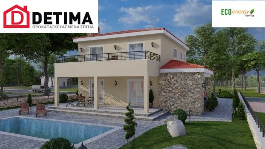 Διώροφη Κατοικία D-179a, Συνολικής Επιφάνειας 179.38 τ.μ.