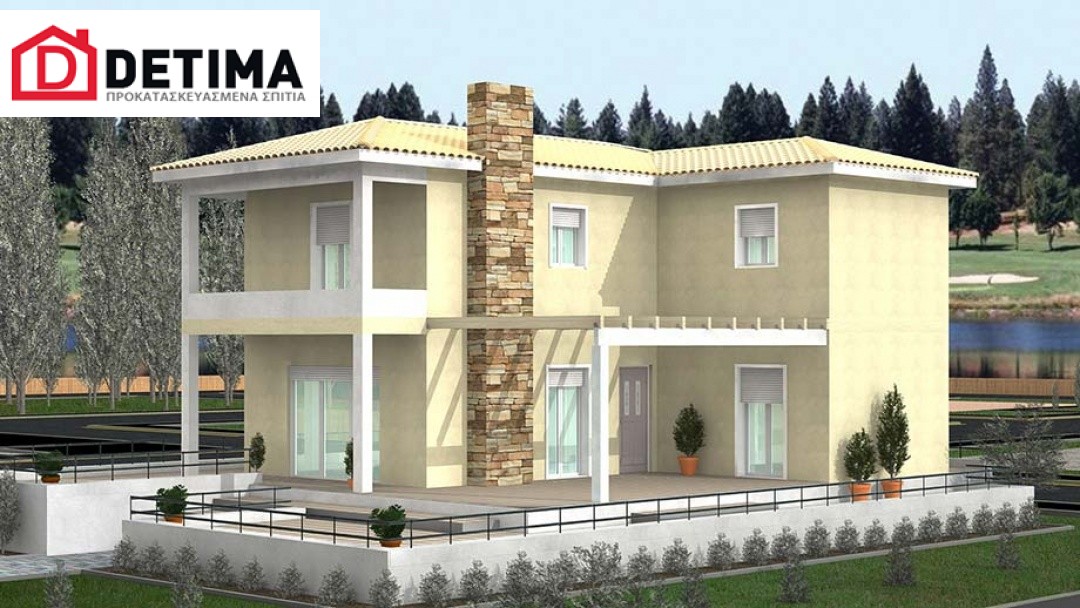 Διώροφη Κατοικία D-148, συνολικής επιφάνειας 148,00 τ.μ.