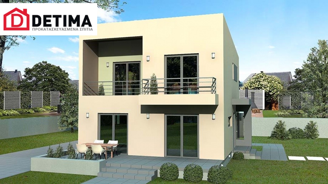 Διώροφη Κατοικία D-127, συνολικής επιφάνειας 127,00 τ.μ.