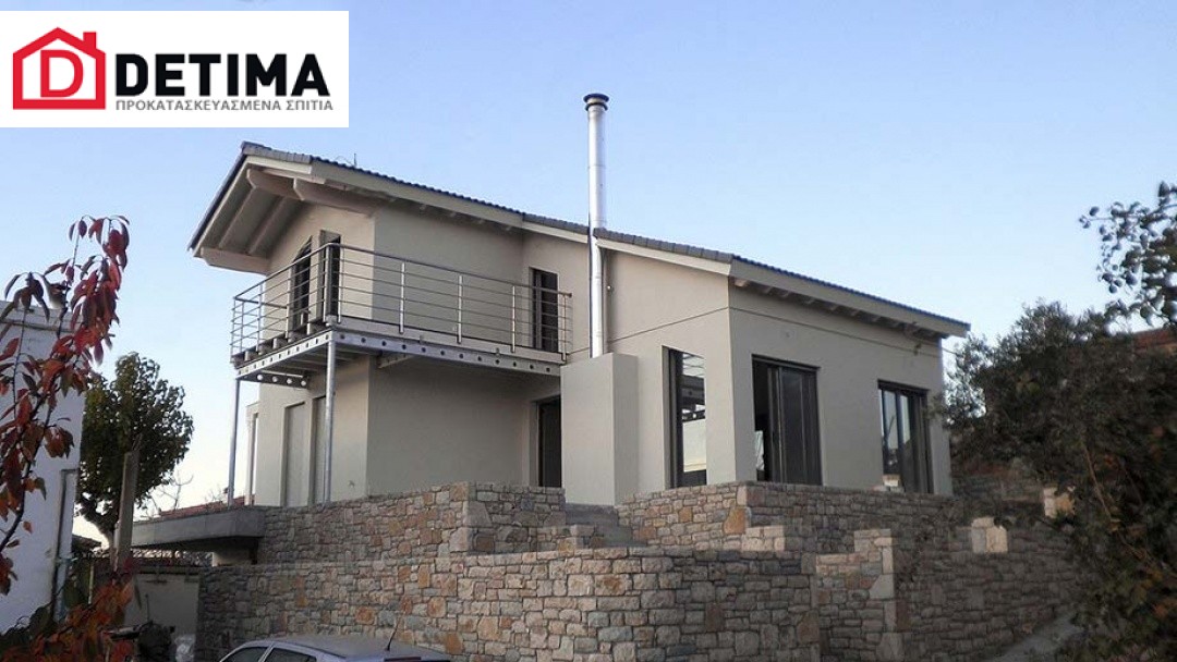 Διώροφη Κατοικία D-117, συνολικής επιφάνειας 117,20 τ.μ.