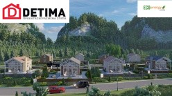 Συγκρότημα FlexyHome κατοικιών E-528, συνολικής επιφάνειας 8 x 66,06 = 528,48 τ.μ., συνολική επιφάνε