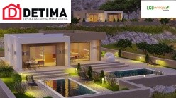 Συγκρότημα κατοικιών E-455, συνολικής επιφάνειας 12 x 37,92 = 455,04 τ.μ., συνολική επιφάνεια στεγασ