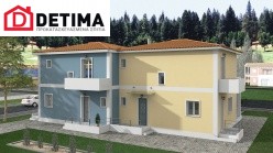 Διώροφη Κατοικία D-115, Συνολικής επιφάνειας 115,20 τ.μ.