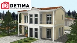 Διώροφη Κατοικία D-128, συνολικής επιφάνειας 128,40 τ.μ.