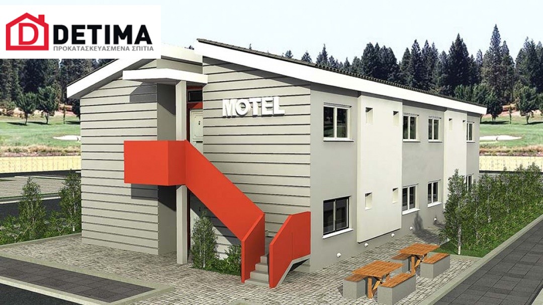 Διώροφο Motel E-394, συνολικής επιφάνειας 394,50 τ.μ.