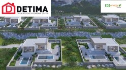 Συγκρότημα κατοικιών E-455, συνολικής επιφάνειας 12 x 37,92 = 455,04 τ.μ., συνολική επιφάνεια στεγασ