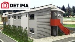 Διώροφο Motel E-394, συνολικής επιφάνειας 394,50 τ.μ.