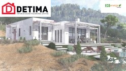 Ισόγεια κατοικία Ι-180, συνολικής επιφάνειας 180,38 τ.μ., στεγασμένοι χώροι 42,63 τ.μ.