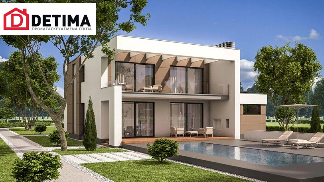 Διώροφη Κατοικία D-129, συνολικής επιφάνειας 129,50 τ.μ.