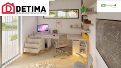 Διώροφη Κατοικία D-200a, συνολικής επιφάνειας 200.08 τ.μ. ,+Γκαράζ 20.82 m²(=220.90 m²) συνολική επι