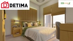 Διώροφη Κατοικία D-100( 2 x 50,12 m²), συνολικής επιφάνειας 100,24 τ.μ., συνολική επιφάνεια στεγασμέ