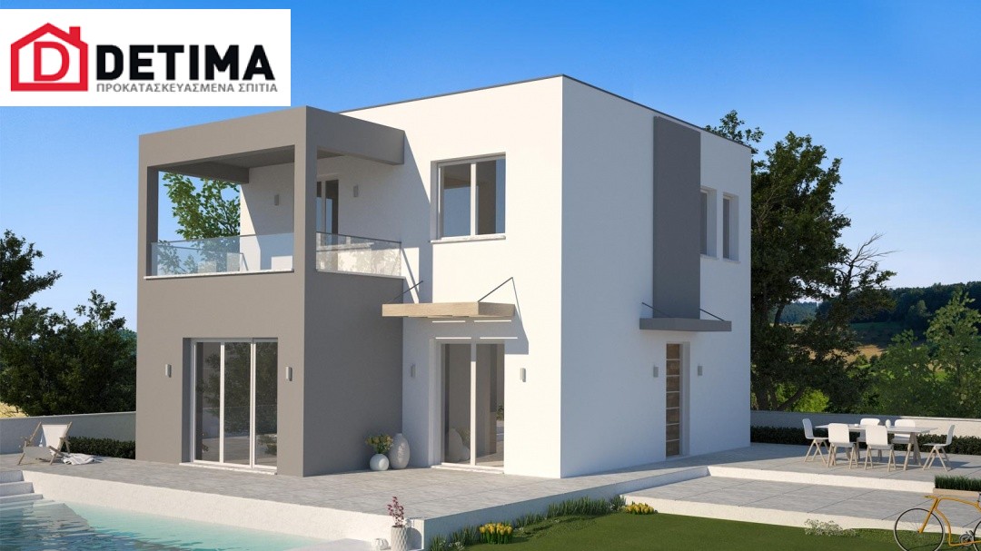 Διώροφη Κατοικία KD1-125, συνολικής επιφάνειας 125,84 τ.μ.