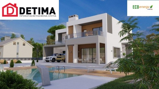 Διώροφη Κατοικία D-183, Συνολικής Επιφάνειας 183,77 τ.μ.