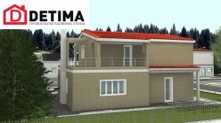 Διώροφη Κατοικία D-131a, συνολικής επιφάνειας 131,50 τ.μ.
