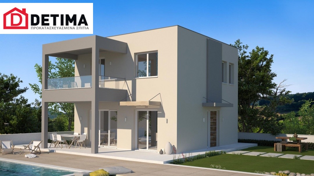 Διώροφη Κατοικία KD1-115, συνολικής επιφάνειας 115,52 τ.μ.